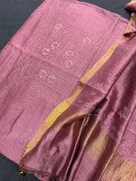 Load image into Gallery viewer, Lucknowi Chikanwork Chanderi silk top and dupatta