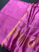 Load image into Gallery viewer, Lucknowi Chikanwork Chanderi silk top and dupatta