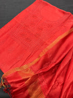 Load image into Gallery viewer, Lucknowi Chikanwork Chanderi silk top and dupatta