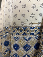 Load image into Gallery viewer, SITAARA Eid Edit 2026 Handworked Natural dye modal silk handblocked ajrakh 3 m top and dupatta 2 piece set