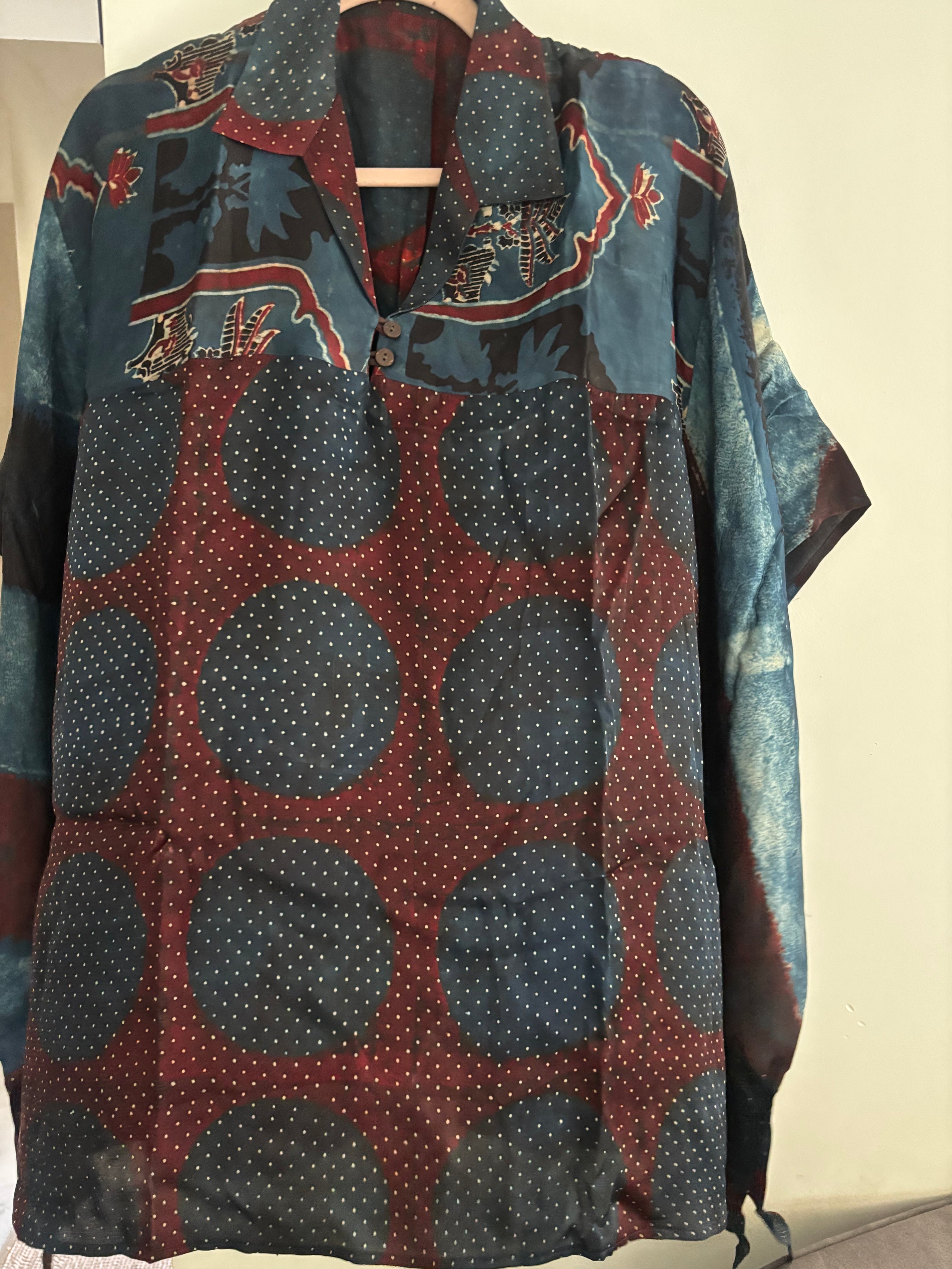Ajrakh Modal dress
