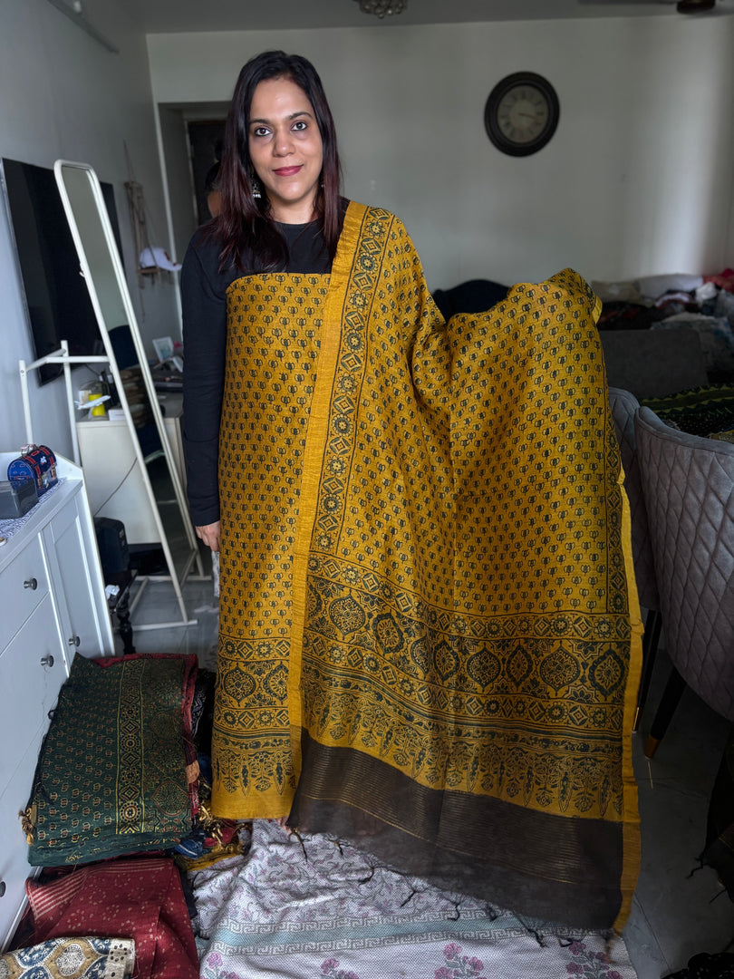 AJRAK linen by linen 2 piece set MF0083