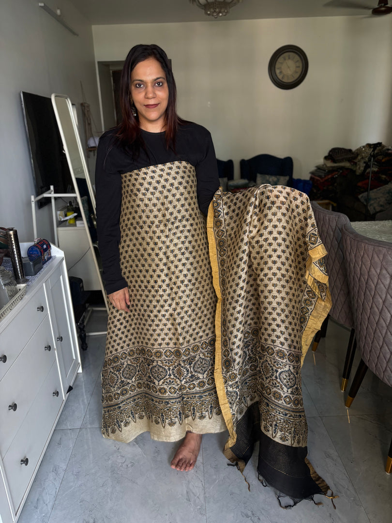 AJRAK linen by linen 2 piece set MF0083