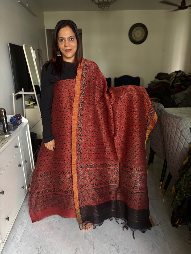 AJRAK linen by linen 2 piece set MF0083