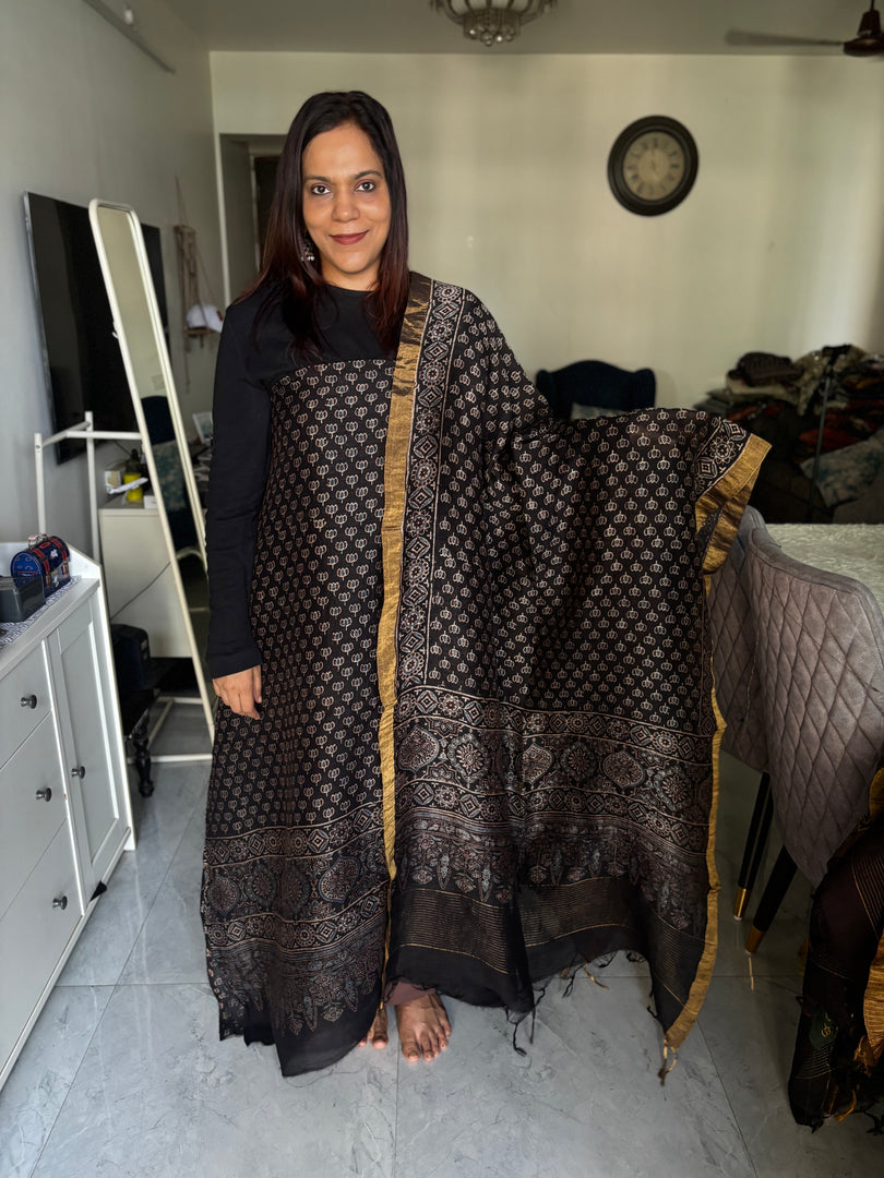 AJRAK linen by linen 2 piece set MF0083