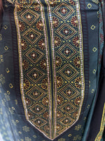 Load image into Gallery viewer, SITAARA Eid Edit 2026 Handworked Natural dye modal silk handblocked ajrakh 3 m top and dupatta 2 piece set