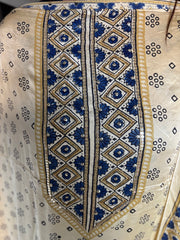 SITAARA Eid Edit 2026 Handworked Natural dye modal silk handblocked ajrakh 3 m top and dupatta 2 piece set