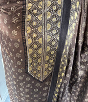 SITAARA Eid Edit 2026 Handworked Natural dye modal silk handblocked ajrakh 3 m top and dupatta 2 piece set