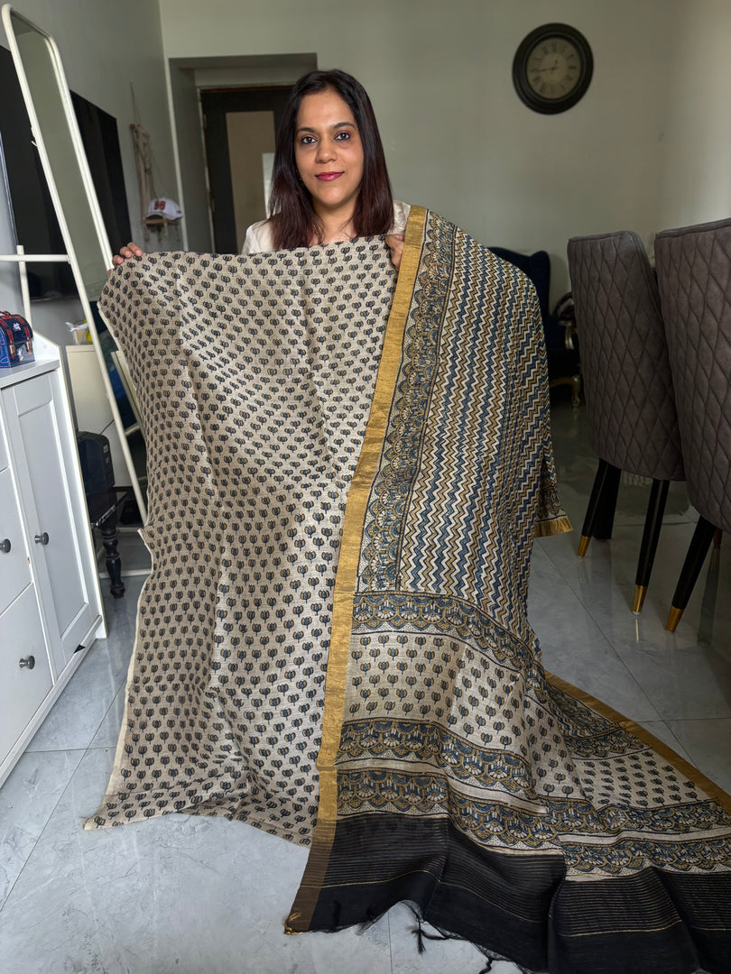 AJRAK linen by linen 2 piece set MF0084