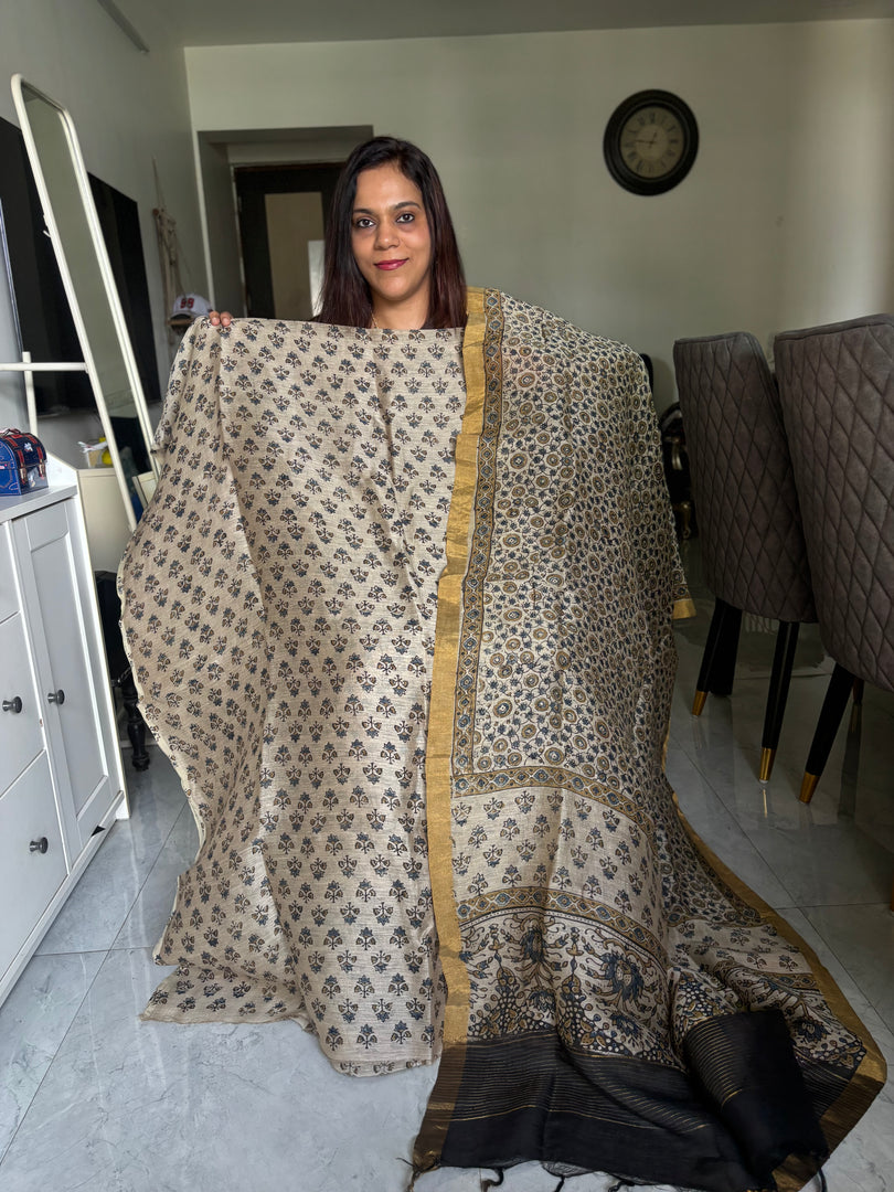 AJRAK linen by linen 2 piece set MF0084