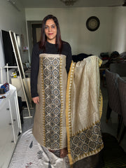 AJRAK linen by linen 2 piece set MF0086