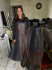 AJRAK linen by linen 2 piece set MF0086