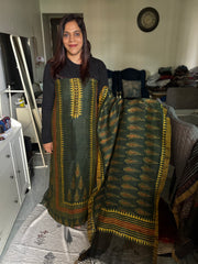 AJRAK linen by linen 2 piece set MF0086