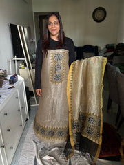 AJRAK linen by linen 2 piece set MF0086