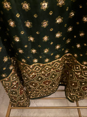MEHZA FESTIVE EDIT heavy handwork premium quality modal silk ajrakh top and dupatta 2 piece set