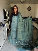Load image into Gallery viewer, Pure vanaspathi handblocked modal silk 2 piece suit